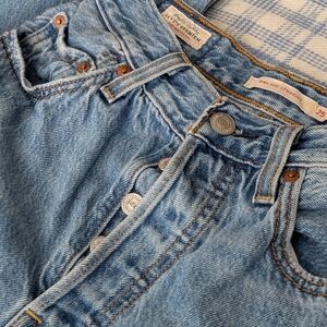 Levi's Light Blue Straight Leg Jeans